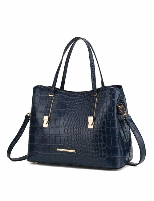 MKF CollectionAurelia Crocodile Embossed Tote Handbag by Mia K