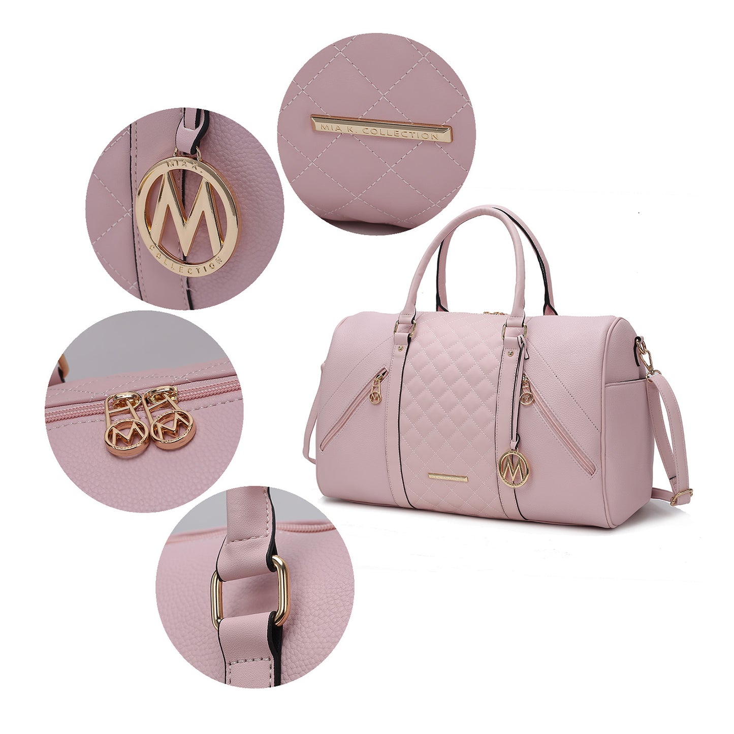 Allegra Vegan Leather Women Duffle