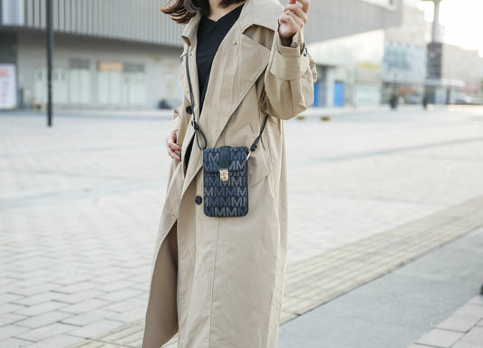 Lulu XL M Signature Phone Wallet Crossbody