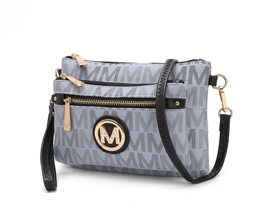 Camren M Signature Crossbody Handbag Vegan Leather Women