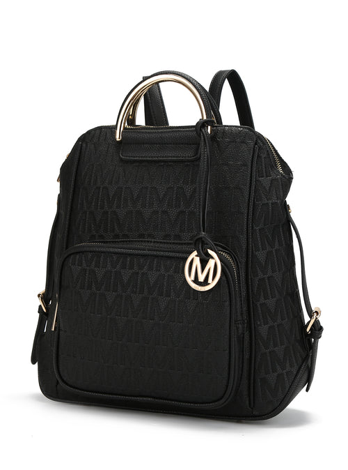 MKF Collection Torra Milan Signature Trendy Backpack By Mia k