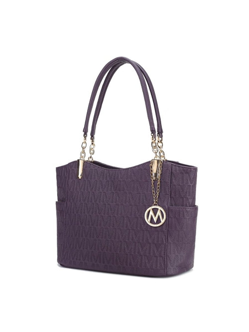 MKF Collection Malika M Signature Satchel Bag by Mia K