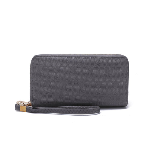 Lisbette Embossed M Signature Wallet