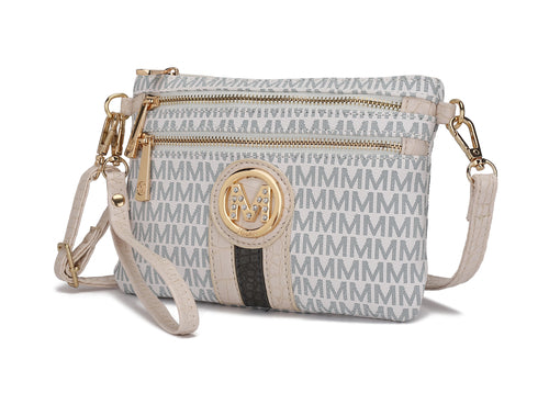 MKF Collection Tarren Signature Crossbody/ Wristlet Bag by Mia K
