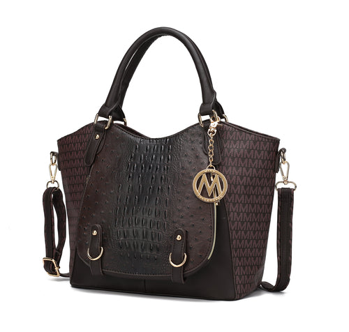Jacqueline Signature Satchel Handbag