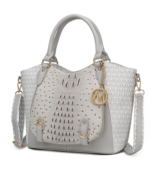 Jacqueline Signature Satchel Handbag