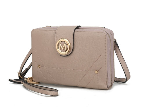 Sage Smartphone Wallet Convertible Crossbody Bag