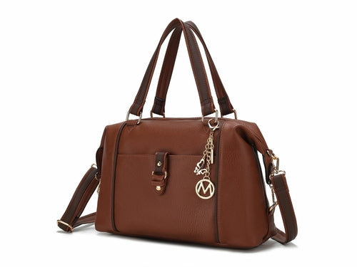 MKF Collection Opal Lightweight Satchel Bag Vegan Leather by Mia K