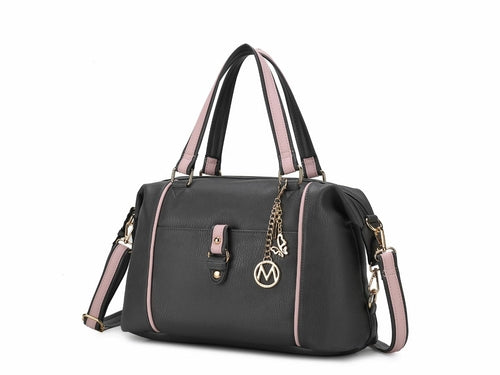 MKF Collection Opal Lightweight Satchel Bag Vegan Leather by Mia K