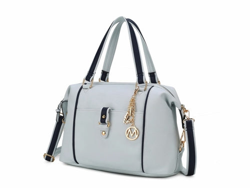 MKF Collection Opal Lightweight Satchel Bag Vegan Leather by Mia K