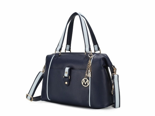 MKF Collection Opal Lightweight Satchel Bag Vegan Leather by Mia K