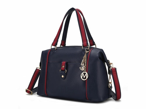 MKF Collection Opal Lightweight Satchel Bag Vegan Leather by Mia K