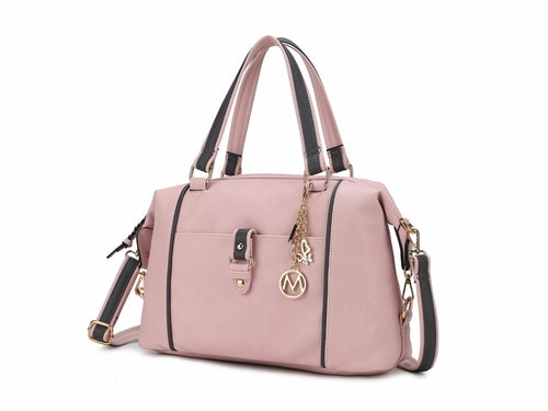 MKF Collection Opal Lightweight Satchel Bag Vegan Leather by Mia K