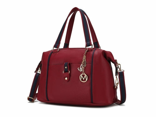 MKF Collection Opal Lightweight Satchel Bag Vegan Leather by Mia K