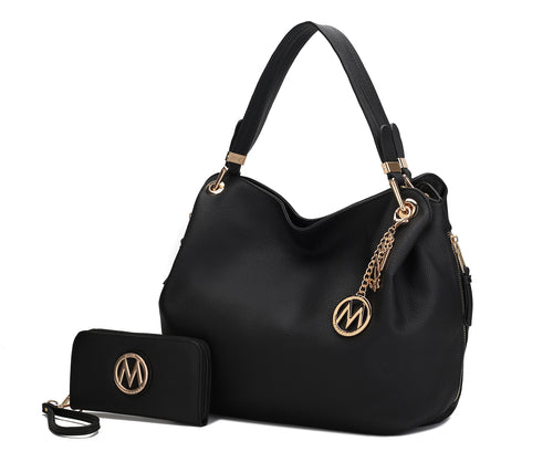 Fabienne Hobo Bag with Wallet