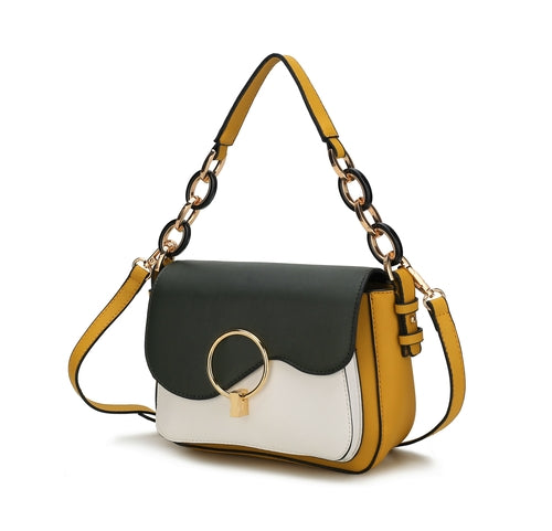 Fantasia Solid Crossbody Bag