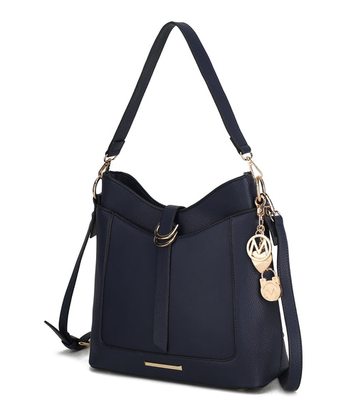 MKF Collection Geneva Vegan Leather Shoulder Bag by Mia K
