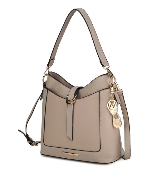 MKF Collection Geneva Vegan Leather Shoulder Bag by Mia K