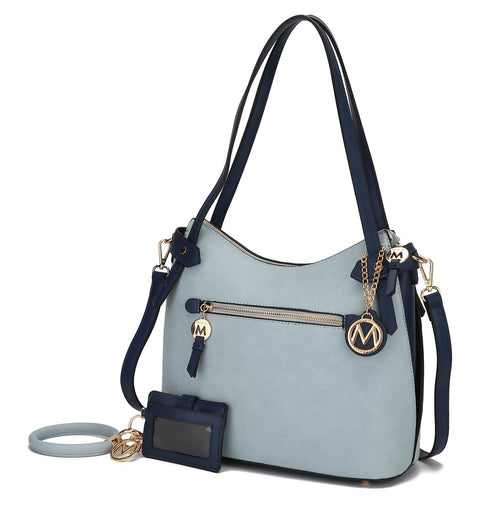 Jaseli Hobo with Wristlet Key Ring & card Holder