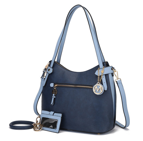 Jaseli Hobo with Wristlet Key Ring & card Holder