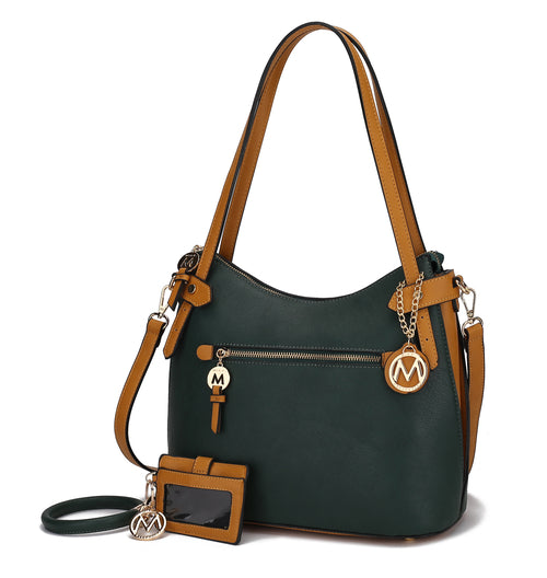 Jaseli Hobo with Wristlet Key Ring & card Holder