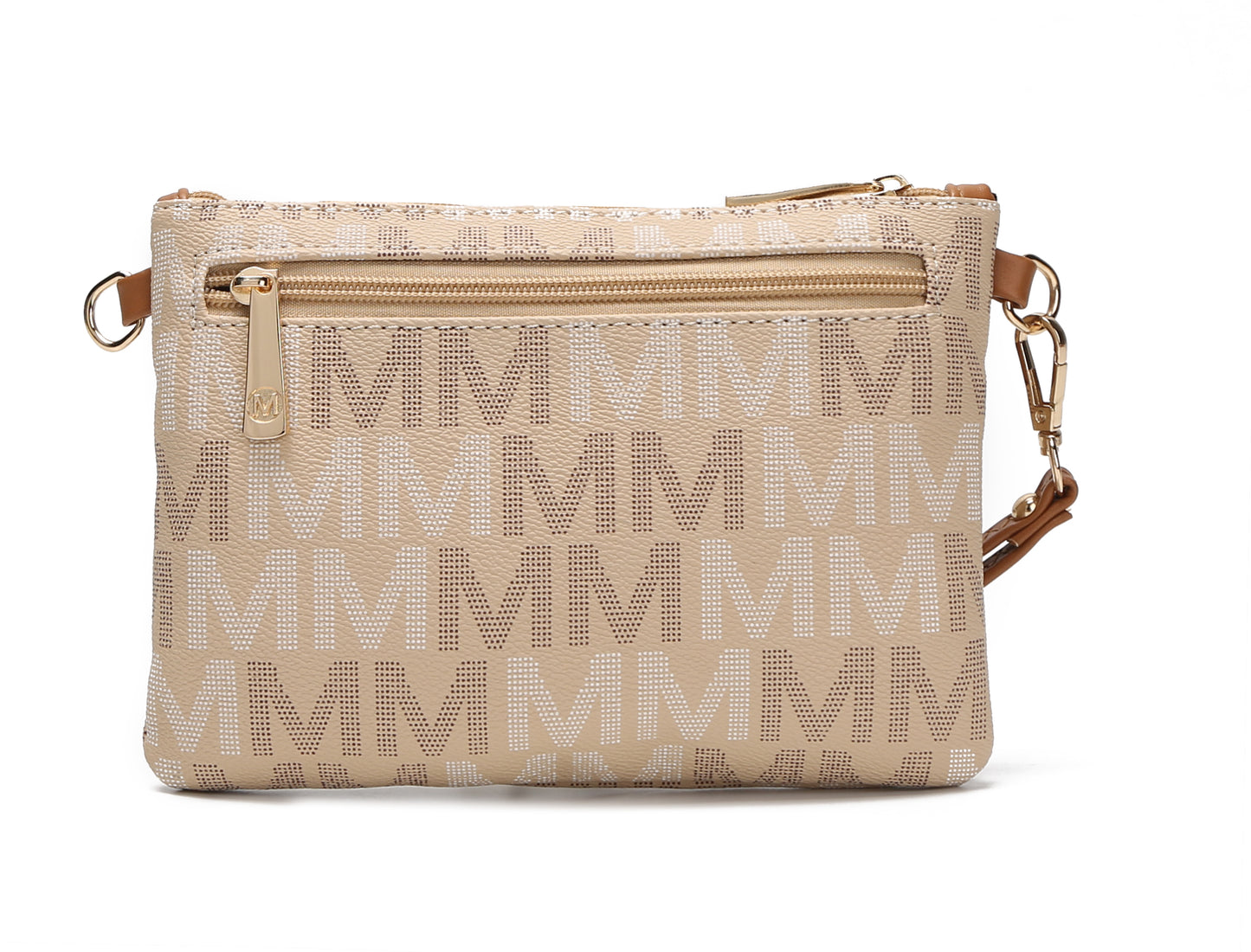 Helen Milan M Signature Crossbody Wristlet