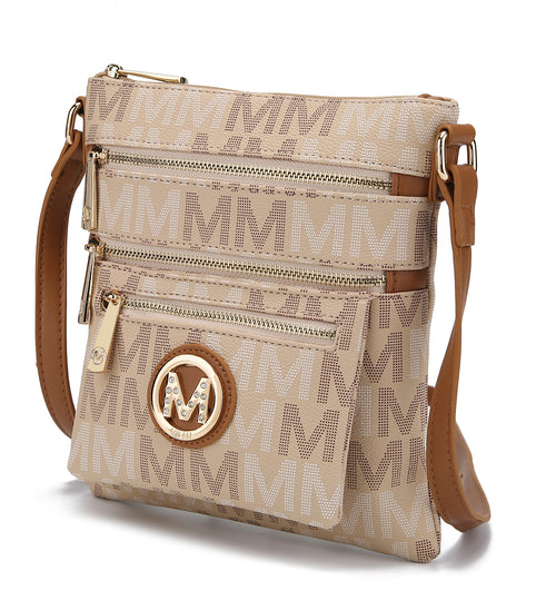 Beatrice M Signature Multi Compartments Crossbody