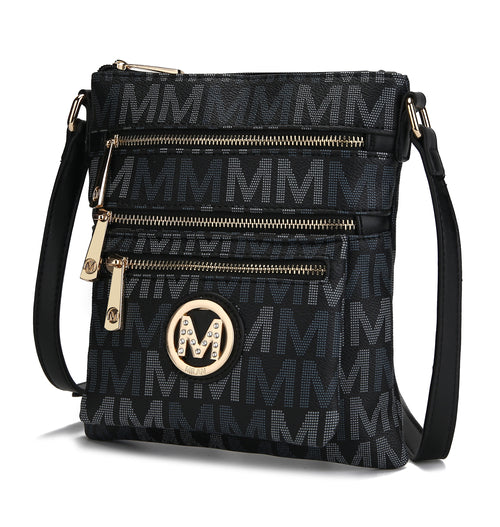 Beatrice M Signature Multi Compartments Crossbody