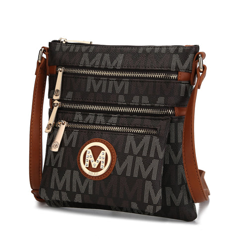 Beatrice M Signature Multi Compartments Crossbody