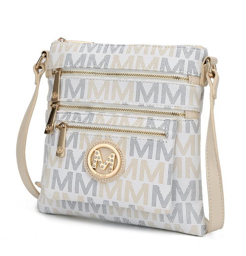 Beatrice M Signature Multi Compartments Crossbody