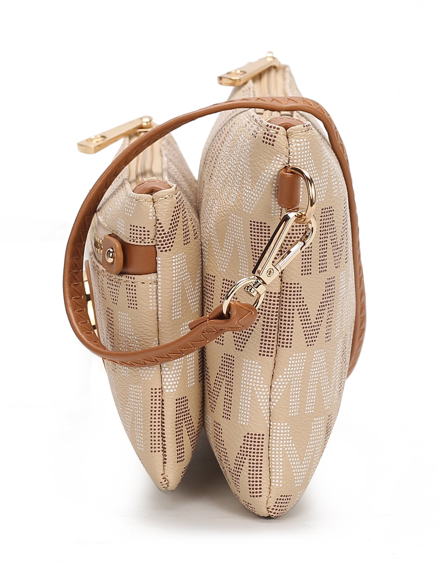 Camren M Signature Crossbody Handbag Vegan Leather Women