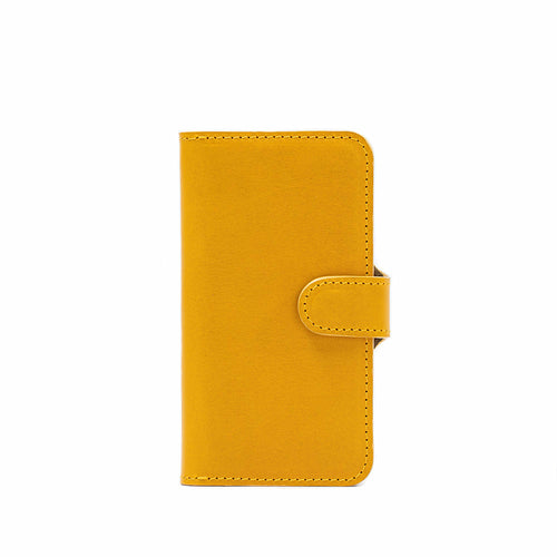 iPhone 14 series Top-Grain Leather Folio Case Wallet - Classic 4.0