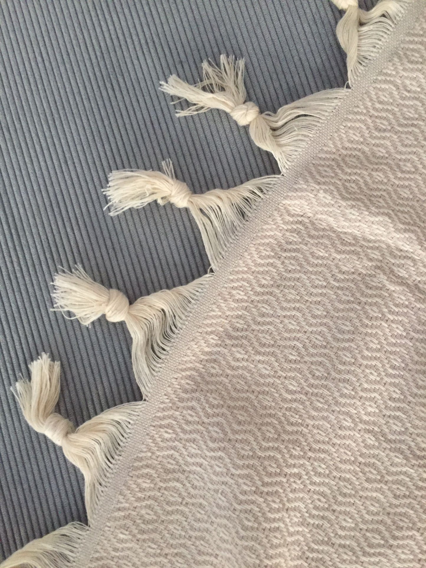 Handgewebte Decke "Marmaris"