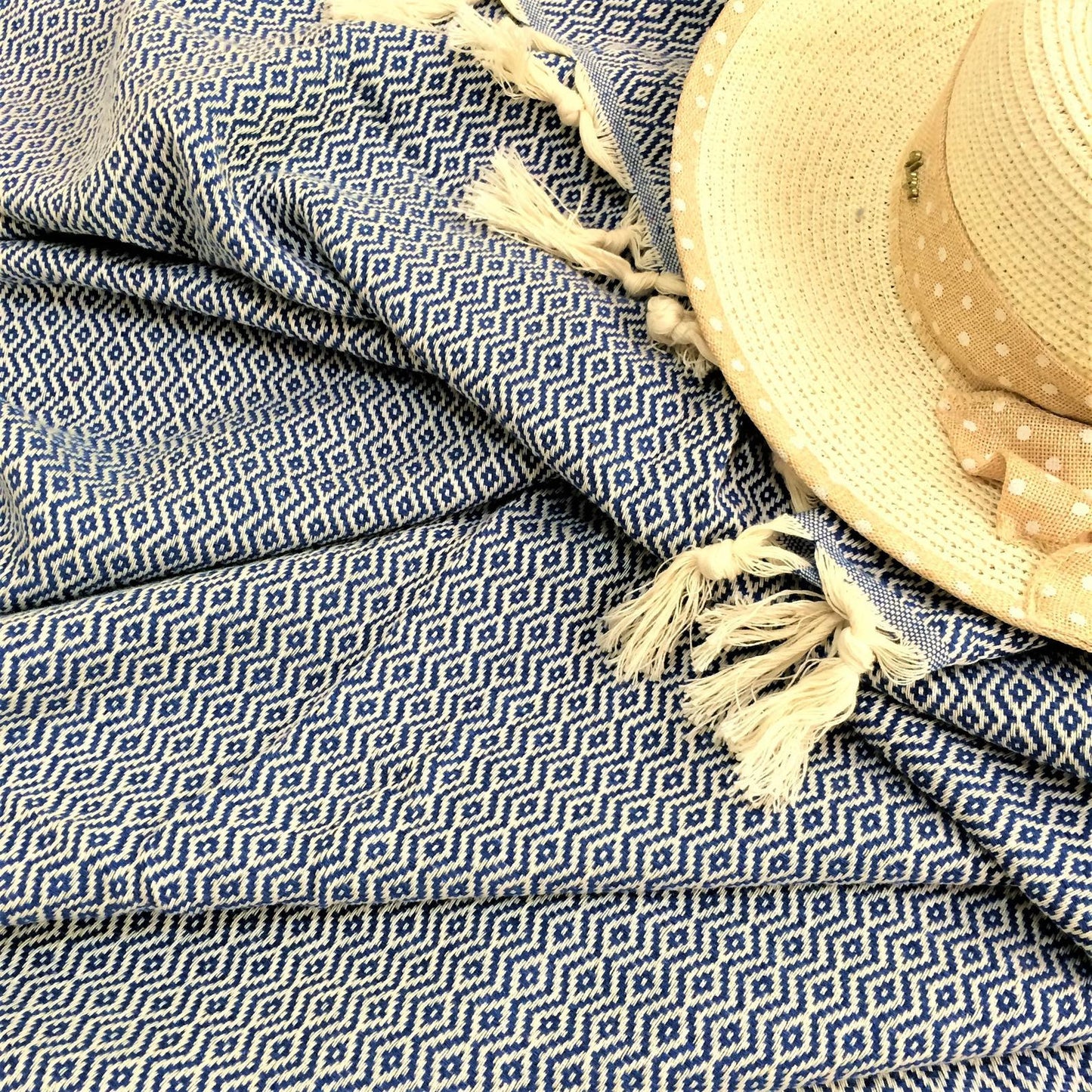 Handgewebte Decke "Marmaris"