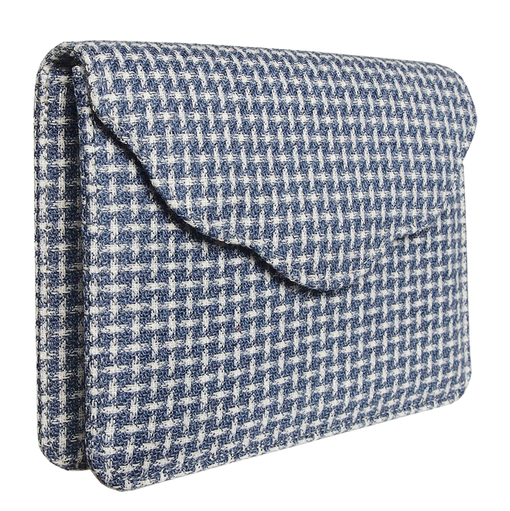 Fabric Belt Pouch Blue