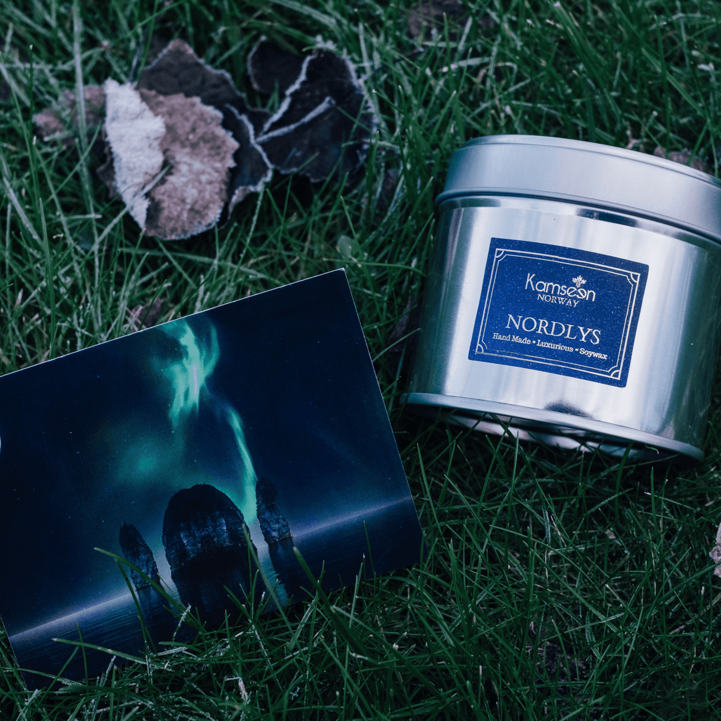 DUFTLYS NORDLYS- Begamot , Labdanum & Lær