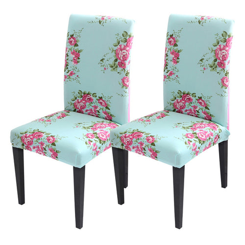 Rainforest Printing Chair Cover Elastic Seat