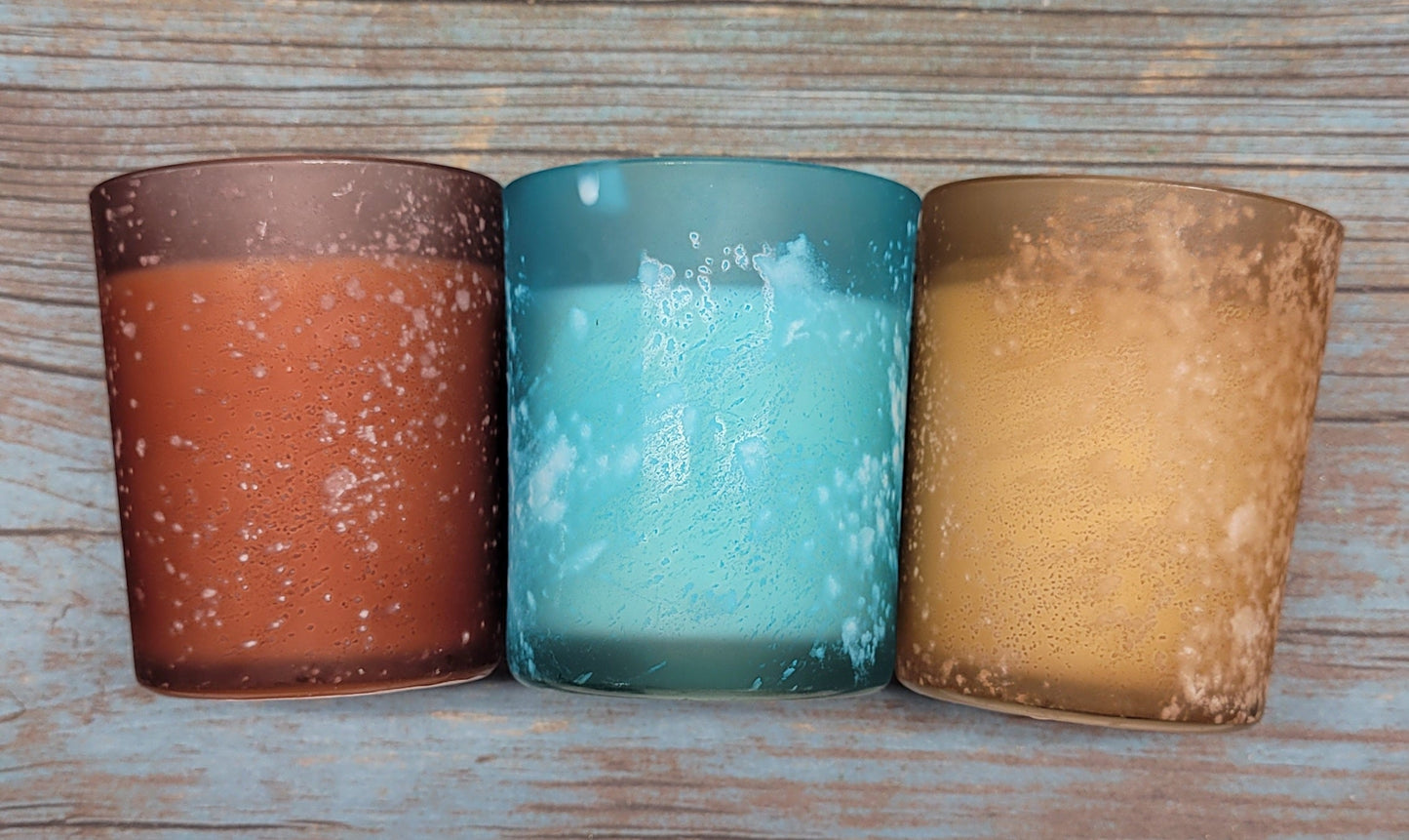 Organic Soy Wax Scented Candle, Hand-Poured, Tin Container