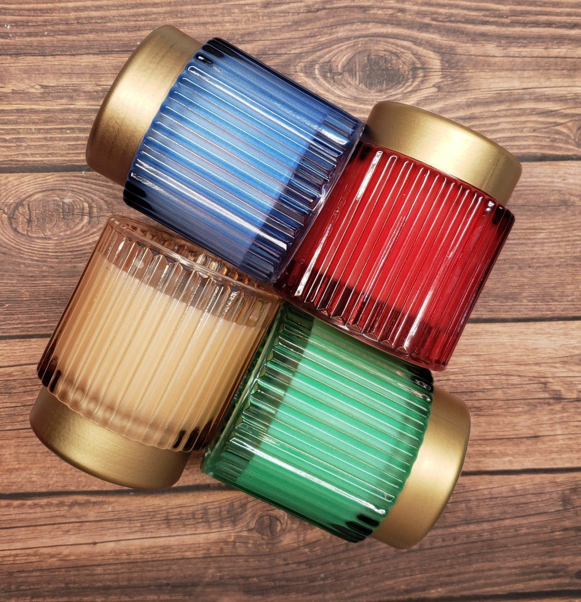 Organic Soy Wax Scented Candle, Hand-Poured, Tin Container