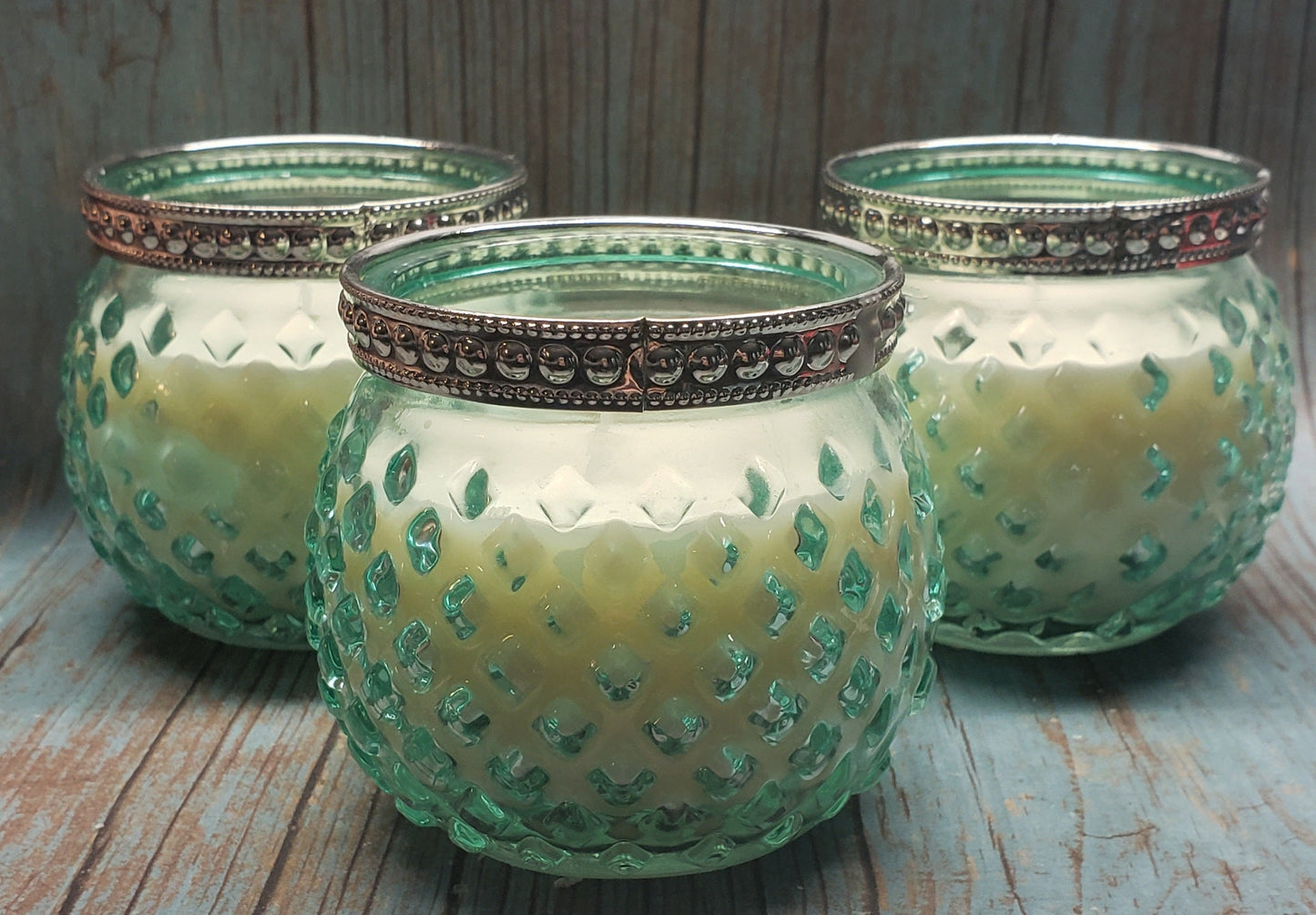 Organic Soy Wax Scented Candle, Hand-Poured, Tin Container