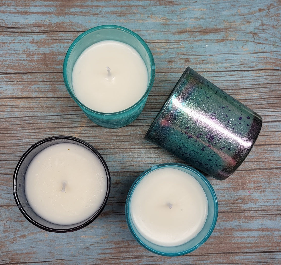 Organic Soy Wax Scented Candle, Hand-Poured, Tin Container