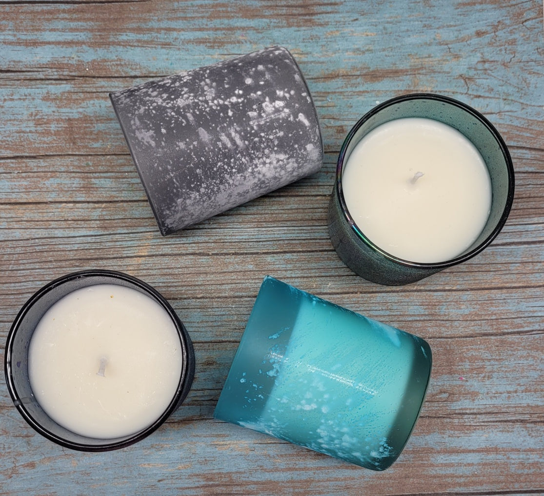 Organic Soy Wax Scented Candle, Hand-Poured, Tin Container