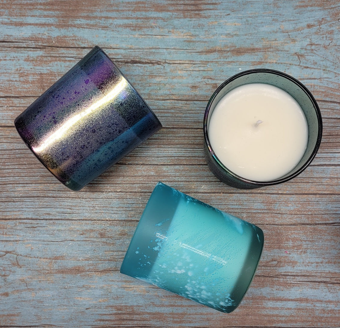 Organic Soy Wax Scented Candle, Hand-Poured, Tin Container