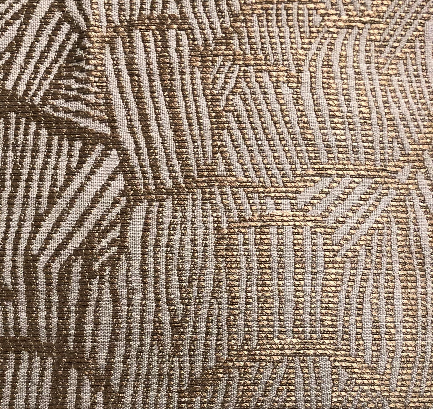 Metallic Bronze Luxury Throw Pillow