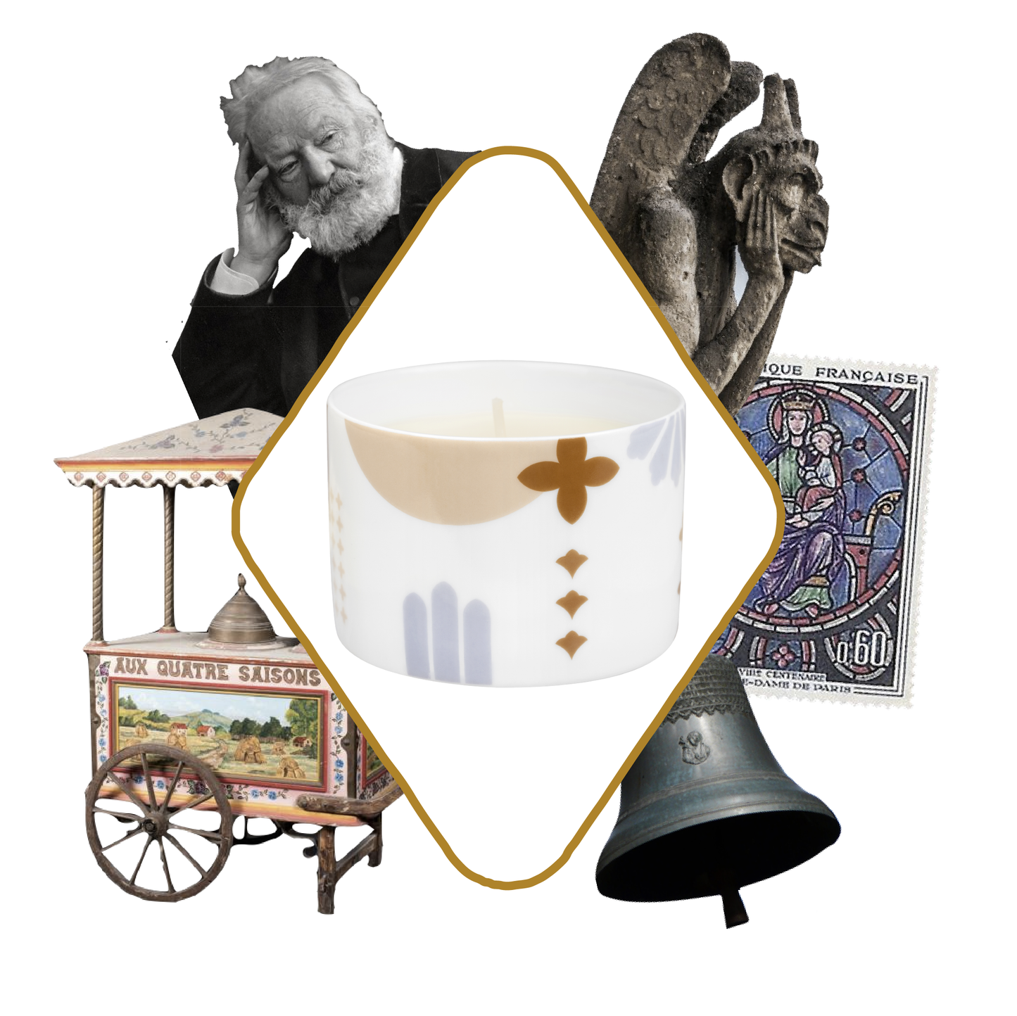 Bougie Parfumée Notre-Dame - 130g