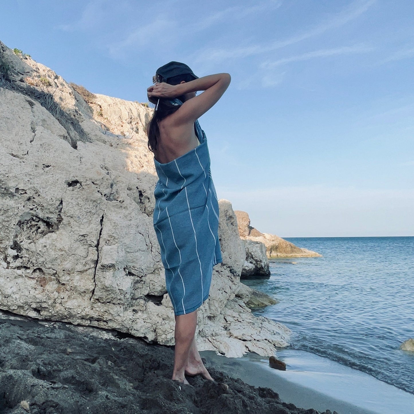 BEACH BOYS Petrol Green - Das perfekte Strandtuch