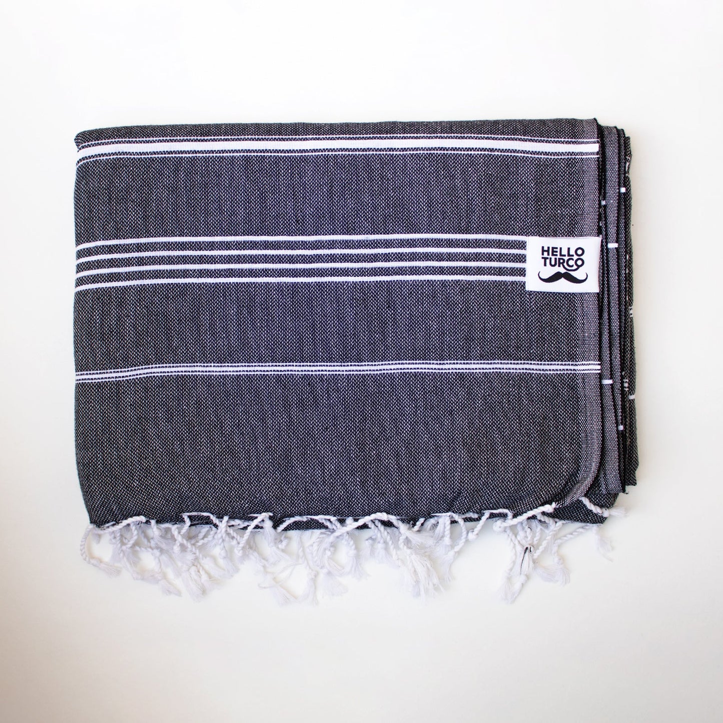 PICKIE Anthracite XXL - Große Bio-Baumwolldecke