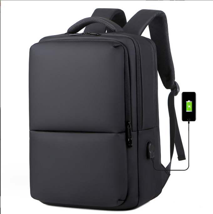 Premium laptop backpack with exretnal charging port