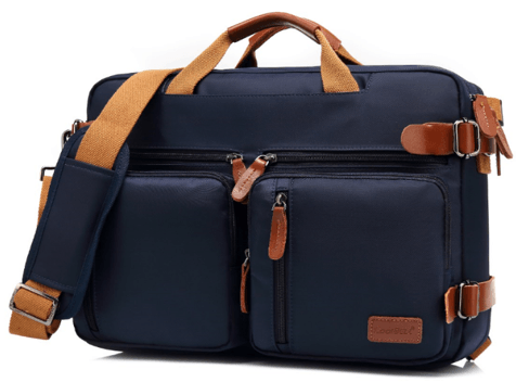 Stylish laptop backpack and handbag