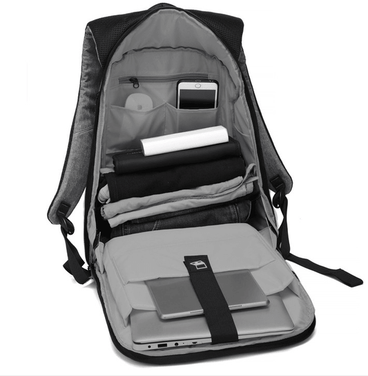 Modern Laptop backpack with charging port in bag